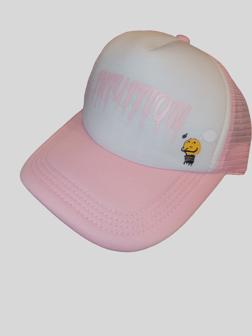 Pink Intuition trucker hat