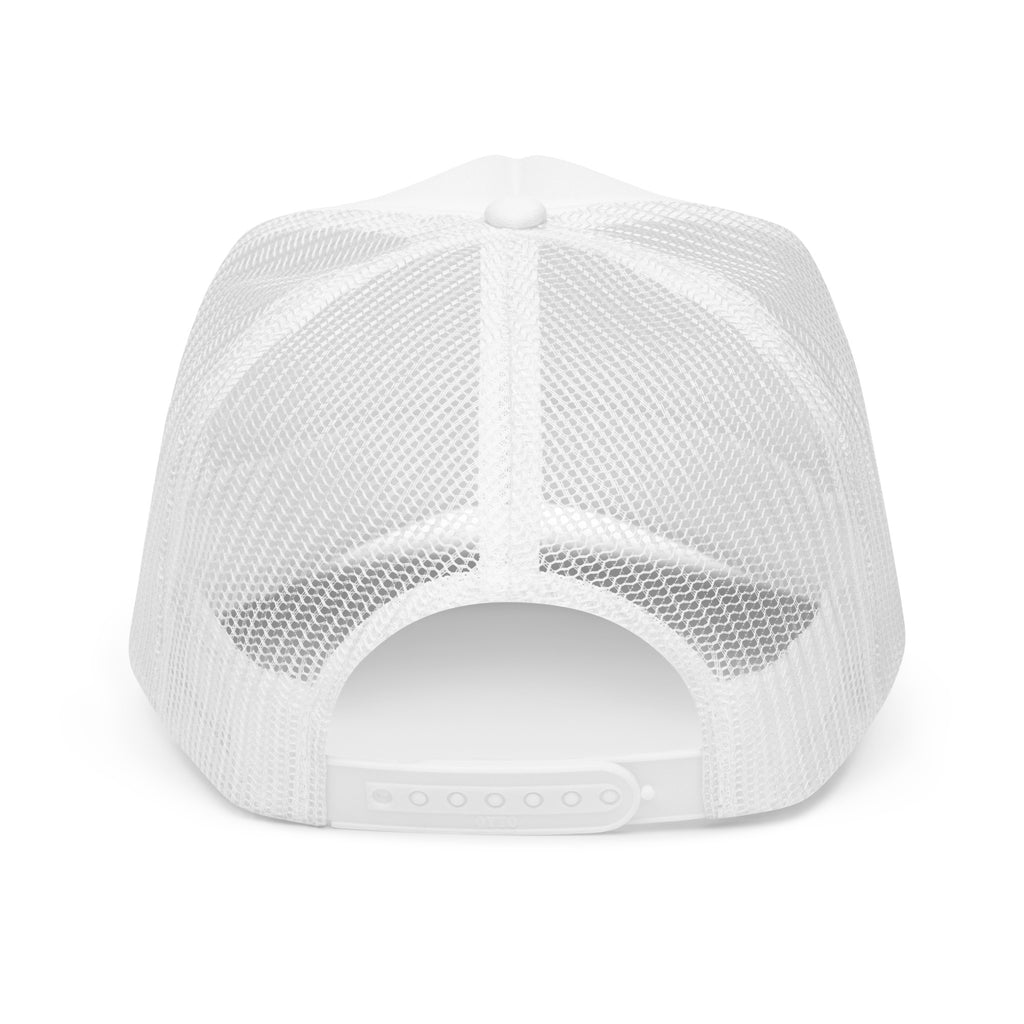 Intuition Drip letter Foam trucker hat