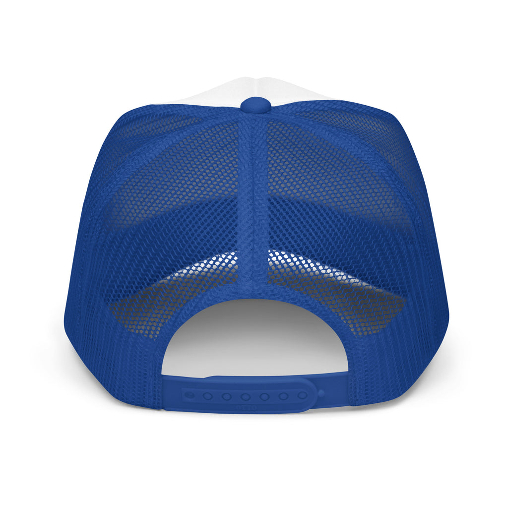 Intuition Drip letter Foam trucker hat