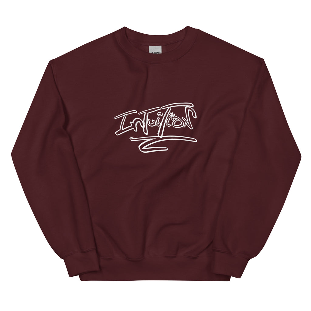Intuition  Script Unisex Sweatshirt