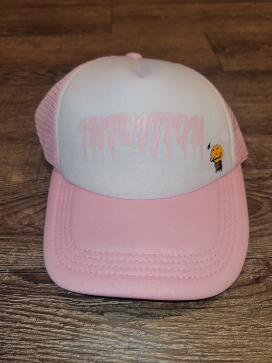 Pink Intuition  trucker hat